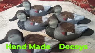 Gadwall Duck Decoys best Decoys 2024DIY decoys Hande made making [upl. by Casavant]