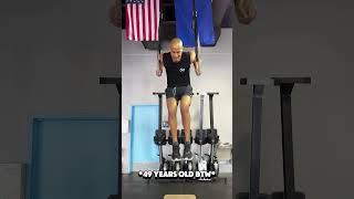 David Goggins Doing Muscle Ups at 49 Years Old [upl. by Puduns]