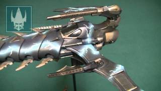 Forge World Dark Eldar Raven Fighter [upl. by Samford22]