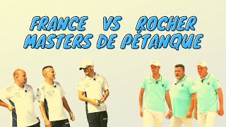 France vs Rocher Masters de Pétanque 2019 Chateaurenard [upl. by Anirdna]