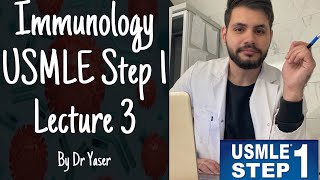 Immunology Lecture 3 B cell  USMLE Step 1  Arabic، by dr Yaser بالعربي [upl. by Zindman843]