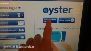 Come acquistare una Oyster Card a Londra [upl. by Teirtza763]