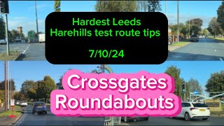 Hardest Harehills CrossGates route tips leeds drivingtestroutes [upl. by Cleavland]