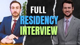 Residency Interview Preparation 2024  Residency Interview Questions and Answers [upl. by Novaelc]