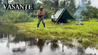 ACAMPAMENTO na VASANTE do RIO pegar PEIXE no LEITO agora já não é tão FÁCIL quanto parece CHUVARADAS [upl. by Liane]