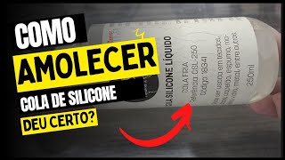 COMO AMOLECER COLA DE SILICONE [upl. by Ennaeus]