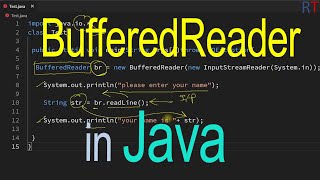 Java55 BufferedReader Class in Java  User Inputs in Java [upl. by Nanaek]