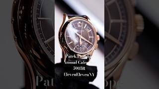 Patek Philippe Complications Annual Calendar Chronograph Rose Gold Watches 5905R  ElevenElevenNY [upl. by Eph]