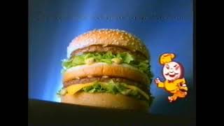 McDonalds 1999 quotspeedee  2x big Macquot Finland commercial [upl. by Eerahc]