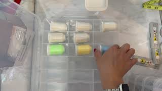 THE Best Thread Organizer New Brothread Double Sided Storage Box newbrothread8697 [upl. by Shalne]