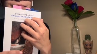 ASMR ITA 🇮🇹 RECENSIONE “MEMORIE DEL SOTTOSUOLO” di F DOSTOEVSKIJ [upl. by Novia898]