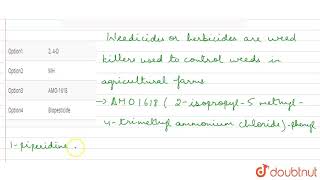 Which weedicide can defoliate the complete forest [upl. by Nortal216]