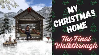 Second Life🎄My Christmas Home🎄The Final Walkthrough [upl. by Hayalat853]