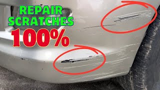 Easy Way to remove scratches from Car in 3 minutes That You Wont Believe [upl. by Ahsinaw]