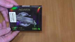 SSD M 2 ADATA LEGEND 800 [upl. by Ssej]