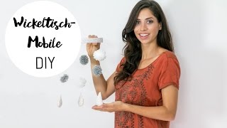 Wickeltisch Mobile DIY [upl. by Plantagenet]