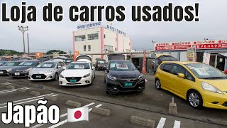 LOJA DE CARROS USADOS NO JAPÃO 🇯🇵 [upl. by Jepum52]