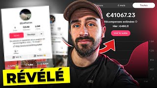 Comment j’ai Gagné 41 000€ avec 2 comptes TikTok  Les 3 choses à savoir [upl. by Pinter]