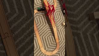 woodentrain tracks bridge set [upl. by Leanora762]