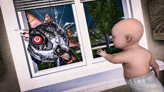 My Baby Keeps Kidnapping Monsters in Gmod Full Movie [upl. by Maddy]