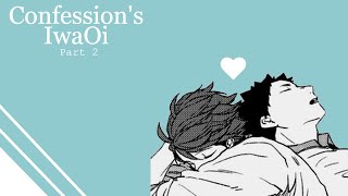 Haikyuu Texts  Lyric Confessions  IwaOi  Akaashis Lullaby [upl. by Sugna]