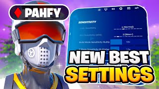 NEW BEST Controller Settings For Fortnite Chapter 5 PS4PS5XBOXPC [upl. by Arleen]