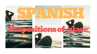 SPANISH  PREPOSITIONS of location amp the verb ESTAR  EASY SPANISH 👌 [upl. by Seuqirdor836]