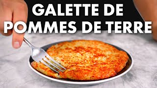 Comment Faire Une Galette avec des Pommes de Terre 🤤 [upl. by Tiff459]