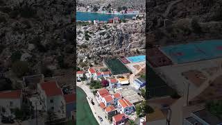 Kastellorizo greece travel greekislands dodecanese turkey aerialvideography καστελλόριζο sea [upl. by Queen]