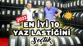 2022nin En İyi 10 Yaz Lastiği  20555R16 Lastik Tavsiyesi  Lastik Etiket Değerleri [upl. by Adkins479]