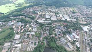 Ilmenau von Oben DJI Phantom 3 Pro [upl. by Nytnerb]