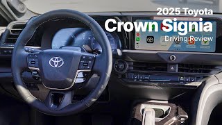 2025 Toyota Crown Signia  Limited Trim  Driving Review [upl. by Hamirak160]