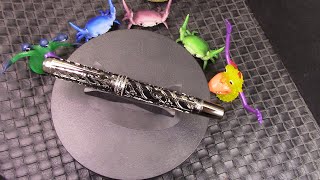 HongDian A6 Dark Fountain Pen Review [upl. by Bergmans]