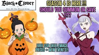 THESE PULLS ARE COSTUME NOELLE amp CHARMY ARE HERE NEW EVENTS  Black Clover Mobile [upl. by Ardnoyek]