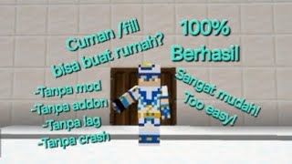 Cara Membuat Rumah sangat mudah dengan slash command Minecraft Tutorial [upl. by Stiegler]