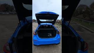 2024 Honda Civic Hatchback Sport Cargo Space Details [upl. by Goldshlag779]