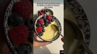 Creamy Lemon Posset Recipe 🍋  Easy 3Ingredient British Dessert shorts [upl. by Ahker776]