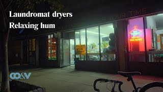 Laundromat dryers spinning sounds to sleep and meditate  relaxing tumbling laundry sounds [upl. by Hamnet]