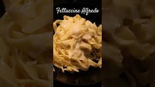 FETTUCCINE ALFREDO 🧈🧀 pasta reels food shorts recipe [upl. by Marlowe]