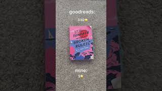 ibAddysbookshelf my ratings vs goodreads🤓 bookreview books fyp booktube [upl. by Hanselka]