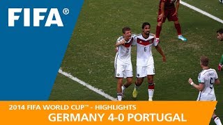 Germany v Portugal  2014 FIFA World Cup  Match Highlights [upl. by Charyl]