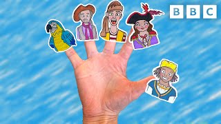 Pirate Family Finger Song  Swashbuckle on CBeebies [upl. by Mitinger481]