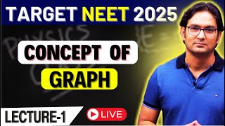 GRAPH FOR PHYSICS  Target Neet 2025  Lec1  By Rishikesh Sir [upl. by Yrrot]