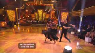 Nicole Scherzinger amp Derek Hough  Dancing With The Stars  Paso Doble Week 8 [upl. by Nodyarb512]