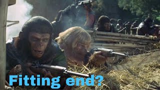 Battle for the Planet of the Apes Movie Review [upl. by Llimaj]