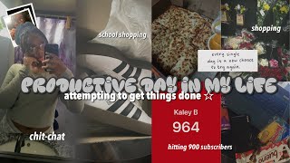 a PRODUCTIVE day in MY life  school shopping cleaning errands MORE [upl. by Scrivings]