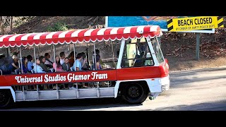 Universal Studios Hollywood 60th Anniversary Tram Tour  Glamor Tram Version w Doc Brown Appearance [upl. by Webster]