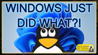 Windows Just Did What  Time to Start Switching to Linux [upl. by Misaq334]