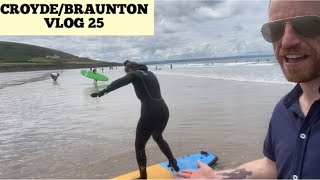 CROYDE BAY AND BRAUNTON HOLIDAY  VLOG 25 travel [upl. by Nodla]