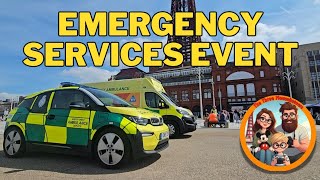 Emergency Services Day  Blackpool [upl. by Ephram]